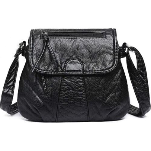 Brand Designer Handbags Women Messenger Crossbody Soft PU Leather High Quality Shoulder Bag Fashion Women Bags Handbags A2-37