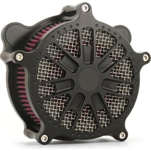 BLACK VENTURI AIR CLEANER SLAM For harley sportster XL 883 1200 1991-2020 air filters sportster 883