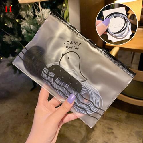 Elastic Hair Bands Ponytail Holde Ties Gum For Hair Rubber Band Colorful 100pcs/bag Hair Accessories Womens Hair Band