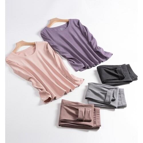 Home Furnishing Service Quality Spring New Arrival Lady Thermal Underwear Thin Seamless Integrated Shapewear