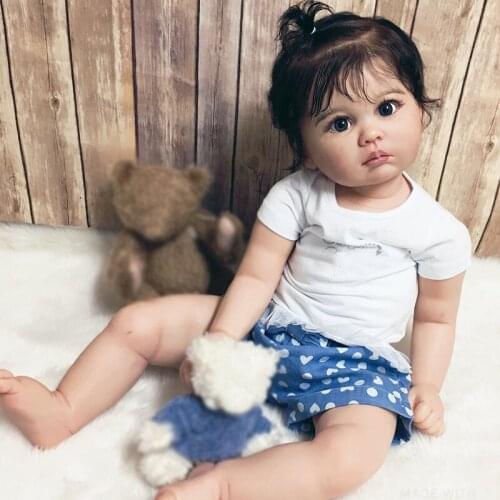 27inch Reborn Doll Kits Julieta Doll Parts Unfinished Diy Reborn Baby Toys for Children Unpainted Blank Reborn Doll Kit