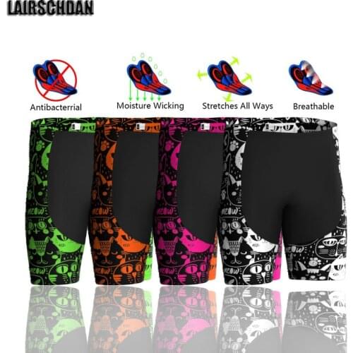 LairschDan 2021 Summer Breathable 9D Gel Padded Cycling Shorts For Women Road Bicycle Underpants Shockproof Short Vtt Femme Cat