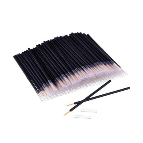 Hot Makeup Brush Disposable Eyeliner Wand Applicator Cosmetics Maquiagem Eye Liner Professional Brush Man-made fiber brush head