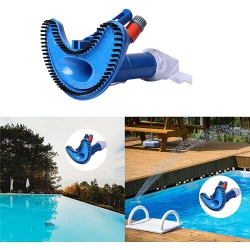 Mini Jet Swimming Pool Vacuum Cleaner Floating Objects Cleaning Tools Suction Head Pond Fountain Vacuum Brush Cleaner