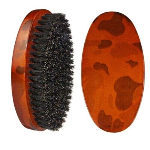 Natural Hemu Beard Brush for Men Wood Face Massage That Works Wonders to Comb Beards and Mustach