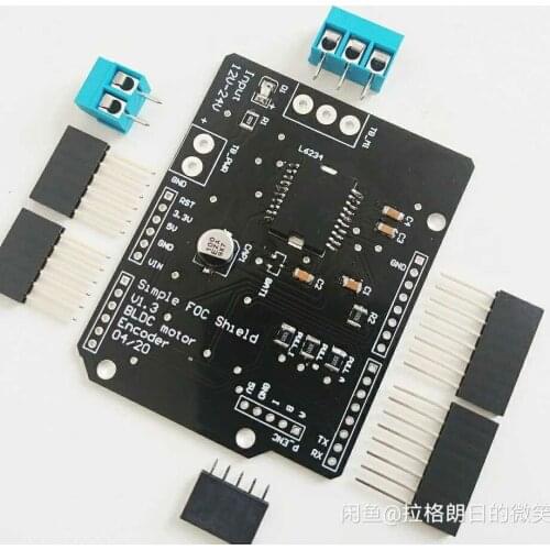 Simplefoc Driver Board + Brushless Motor + Encoder + Controller Set