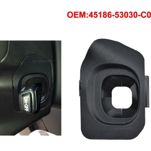Cruise Control dust Cover for Toyota For Lexus RC F 2014- 45186-53030-C0 4518653030C0 Black