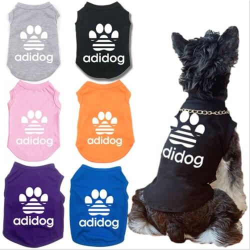 Spring and Summer Dog Clothes New Teddy Than Panda Small and Medium-sized Dogs Cotton Vest Pet Supplies Clothes