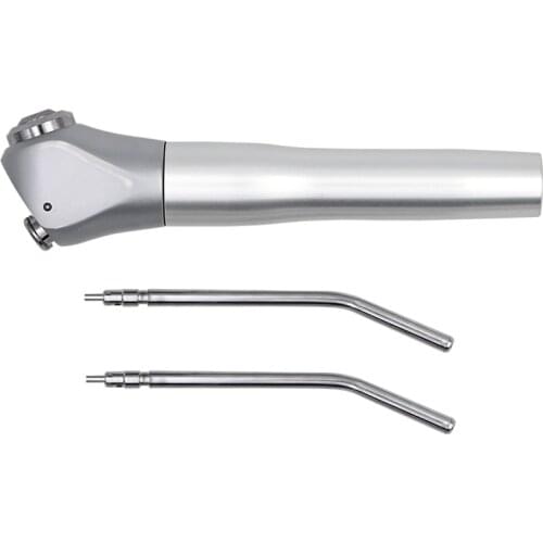 1set Dental 3 Way Air Water Spray Triple Syringe Handpiece w/2 Nozzles Tips Tubes Nozzles Dental Care Equipment Teeth Whitening