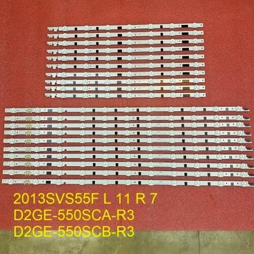 20pcs LED backlight strip For Samsung 2013SVS55F UN55F6400 UE55F6670 UE55F6320 UE55F7000 UE55F6800 UE55F5000 UE55F5030 UE55F6410