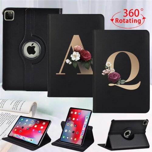 Smart PU Leather Tablet Case for Apple IPad Air 4 10.9 Inch 2020 Air 3 10.5"/Air 1 2 9.7" 360 Degree Rotating Protective Cover