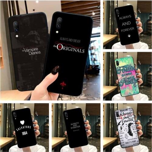 The Vampire Diaries Always And Forever Phone Case For Vivo Y91c Y17 Y51 Y67 Y55 Y7s Y81S Y19 V17 vivos5