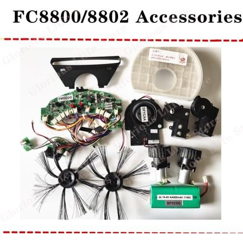 Replacement Spare Parts Dust Box Bin Side Brush Wheel Fan Motor Motherboard Suit For Philips FC8800 FC8802 Vacuum Cleaner