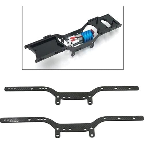 2Pack of RC Frame Rails for 1:12 MN D90 D91 99S Model Crawler Trucks Car Spare Parts