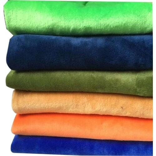 48cm*160cm good quality Short plush crystal soft plush fabric For Sewing DIY Handmade Home Textile Cloth For Toys Plush Fabric