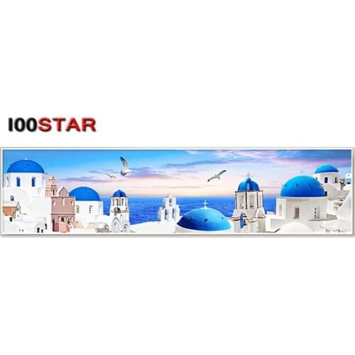 5D Diy Diamond Painting Sea Scenery Cross Stitch Full Rhinestones Crystal Diamond Embroidery Mosaic Wall Paint Mediterranean