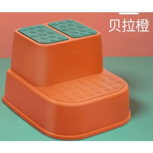 Kids chairs Small stool non-slip Wash hands steps european stool chair Layer 2 Lovely stool kid furniture