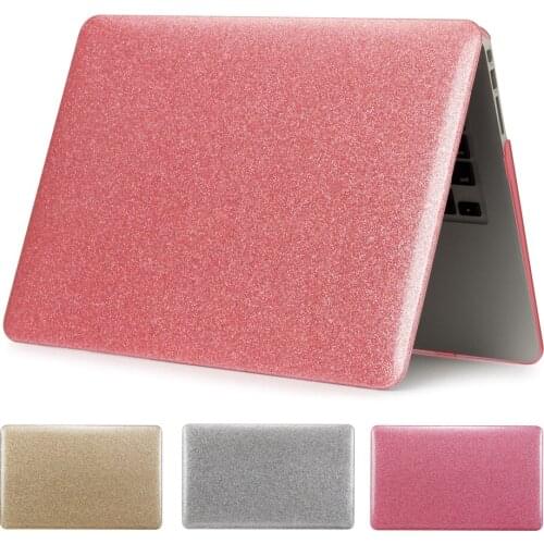 For Apple New Macbook Air 13 11 M1 Chip Pro 13 15 16 12 Touch Bar Retina Bling Bling Plastic Hard Cover Sparkling Case