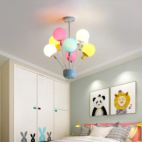 Little House Baby Room Decoration Boy Girls Chandelier Kids Chandelier Child Room Led Light Children Bedroom Lighting Kids Light
