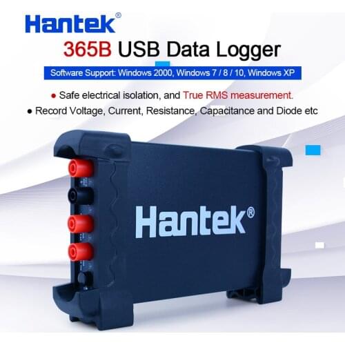 Hantek 365B True RMS Data Logger Record with USB connect Current Resistance Capacitance mesurement long time recorder