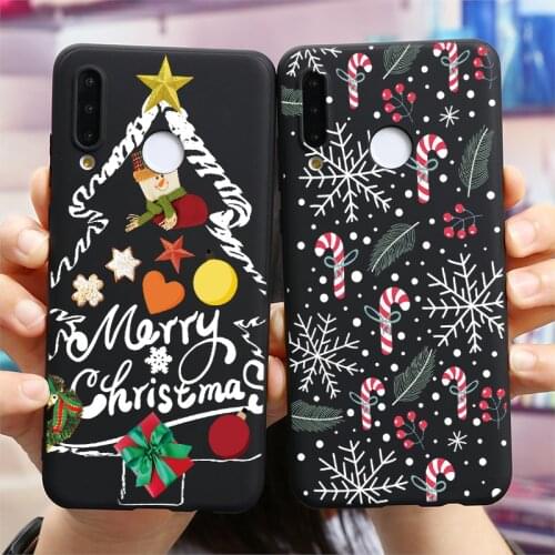 Merry Christmas Case For Huawei P Smart 2020 Honor 8X 9A 10i 10 20 P20 P30 P40 Lite Pro Y5P Y6P Y8P Y6 Y7 Y9Prime 2019 Cover Elk