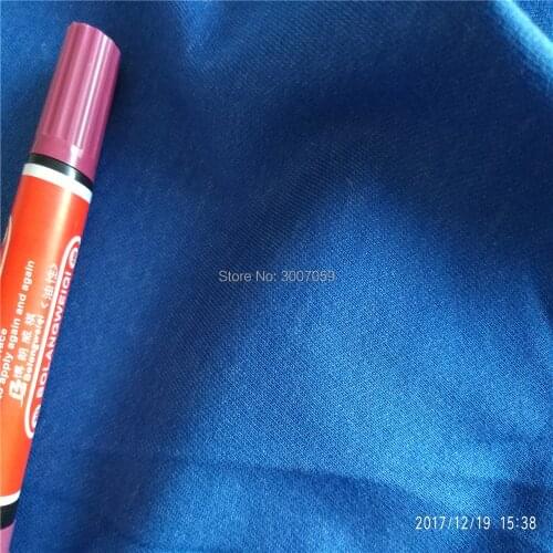 Blue silver cotton underwear fabric for radiation protection