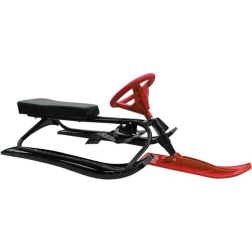 Snow Racer with Safe Brake Snow Sled Snowmobile with Anti-slip Handle Bar Skiing car eletric