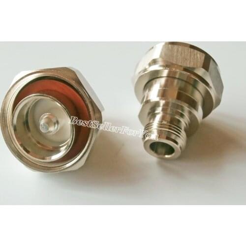 1Pcs 7/16 DIN Male Connector L29 Jack To N Female Plug RF Coaxial Adapter Connector M/F