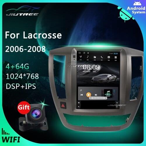 2 din Android PX10 Tesla Style Car Multimedia player For Buick Lacrosse 2006 2007 2008 Car Radio GPS Navigatio Touch Screen
