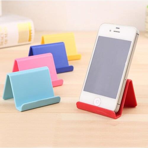 2PCS Universal Plastic Phone Holder Stand Base For iPhone for Samsung for Xiaomi Mobile Phone Bracket