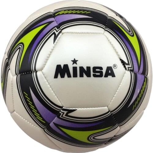 2018 Brand futbol 5 Size Futebol Bal Soccer Standard Football New Voetbal Official MINSA Match Ball Ball Training MINSA Official