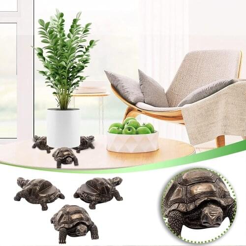 3Pcs/set Resin Animal Decoration Cute Miniature Figurine Status DIY Ornaments Micro Landscape Ornaments for Home Garden