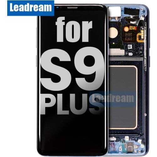 5Pcs Original Perfect Screen LCD For Samsung Galaxy S9 Plus G965F LCD Display With Frame Super AMOLED LCD Screen