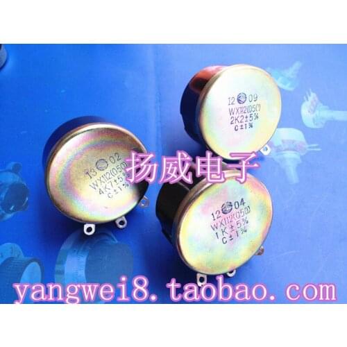 5W WX050, WX112 single-turn wire-wound potentiometer 1K 2K2 4K7 10K 22K