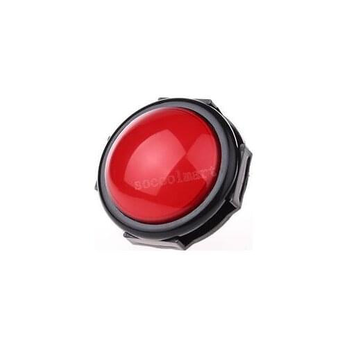 Arcade Game AC 250V 15A 80mm Dia Circular Push Button Red + Micro Switch