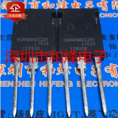 Free shipping 10PCS IXGR40N60C2D1 TO-247 600V 56A