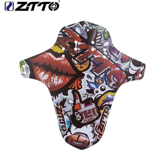 ZTTO Lightest durable MTB Mudguard Bicycle Front Back Short Long Mudguards for Mountain Road MTB Bike 1 Piece