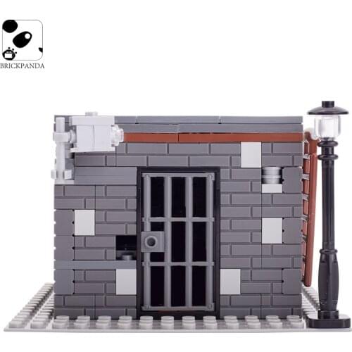 City Prison Police Military Building Blocks Mini Bricks Construction Patrol Soldiers Weapon Thief Accessories Puzzle Kids Toys