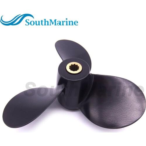 Boat Motor 58111-98651-019 Aluminum Alloy Propeller 7 1/2x7 7.5x7 for Suzuki DF4 Outboard Engine