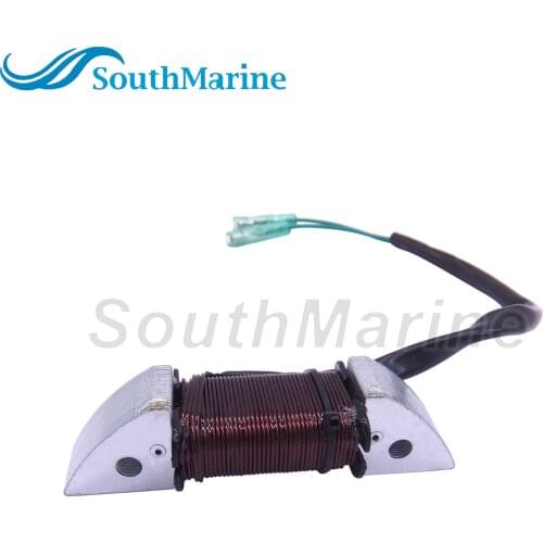 Boat Motor 804977A1 804977T01 Alternator Charge Coil for Mercury Mariner 6HP 8HP 9.8HP 2-stroke Outboard Engine