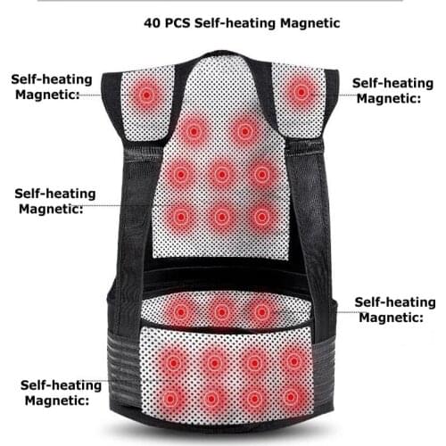 Waist trainer Self heating Magnetic Brace Support Belt Lumbar Waist Shoulder Corset Spine Support Posture Correct Back Support