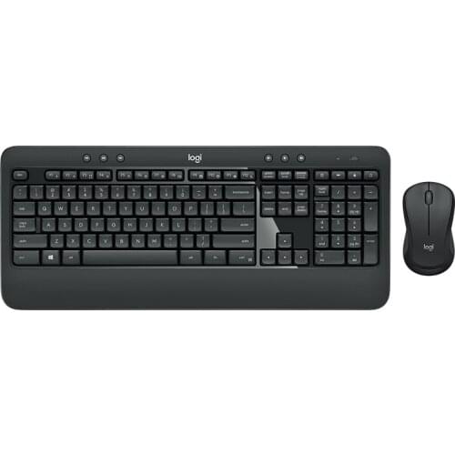 Logitech MK540 Wireless Keyboard and Mouse Set for home company office for Windows Vista Windows XP Win7 Win8 Win10