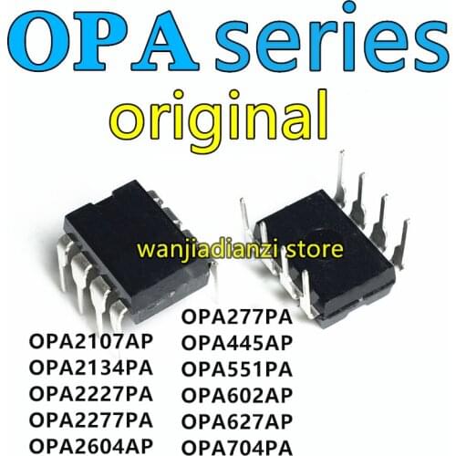 New and original OPA2604 OPA2604AP DIP8 Operational amplifier, current feedback chip, double op-amp，Audio fever two op-amp