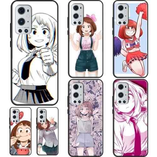 Ochako Uraraka My Hero Academia For OPPO Realme GT Neo C3 C11 Q3 6 7 8 Pro Case For OnePlus 8 Pro Nord 9R 8T 9 Pro Cover