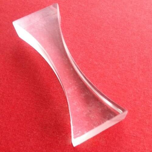 49mm Plastic Arcylic Biconcave Lenses Focal Length -40mm Double Concave Lens Optical Experimental Teaching Instrument Lentes