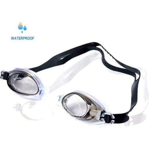 Professional Adult Anti-fog UV protection Lens Men Women Swimming Goggles Waterproof Adjustable Silicone swim Glasses in pool