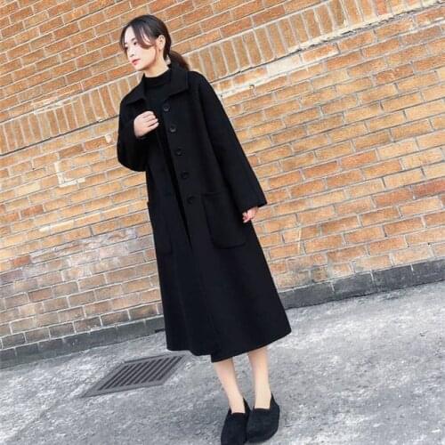 Skyenunim Womens Black Coats
