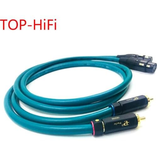 TOP-HiFi Pair BR-109 RCA Male to 3pin XLR Feamle Balacned Audio Cable RCA to XLR Interconnect Cable with CARDAS CROSS USA-Cable