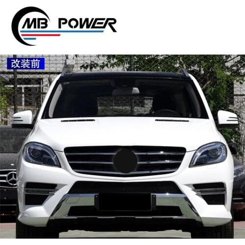 ML-CLASS W164 upgrade to w166 body kit fit for high quality w166 body kit hood front bumper rear bumper body kit