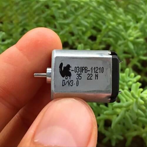 WFF-030PB-11210 Micro Motor DC3V 30mA 6500RPM Mute Electric Machinery (shaft dia:1.5mm)for Electronic Door Lock